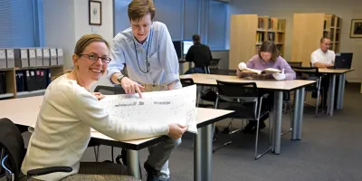 archives reference room