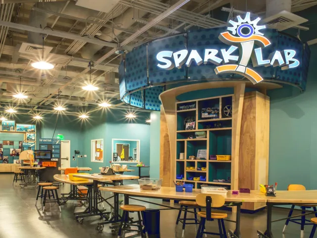 SparkLab hands-on invention space