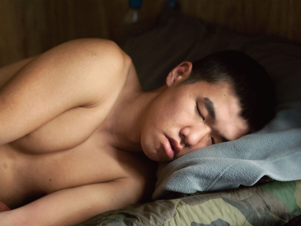 sleeping soldier portrait