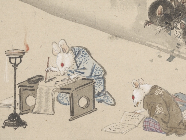 Mice in the library, National Museum of Asian Art