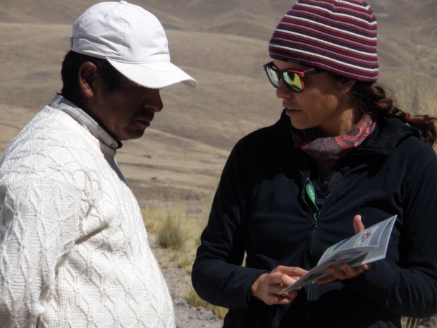 Camilla Martinez with colleague