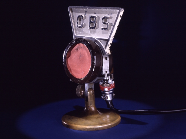 CBS microphone 