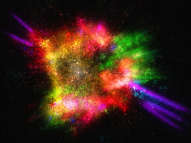 "Journey through an Exploded Star" 3D Interactive Experience