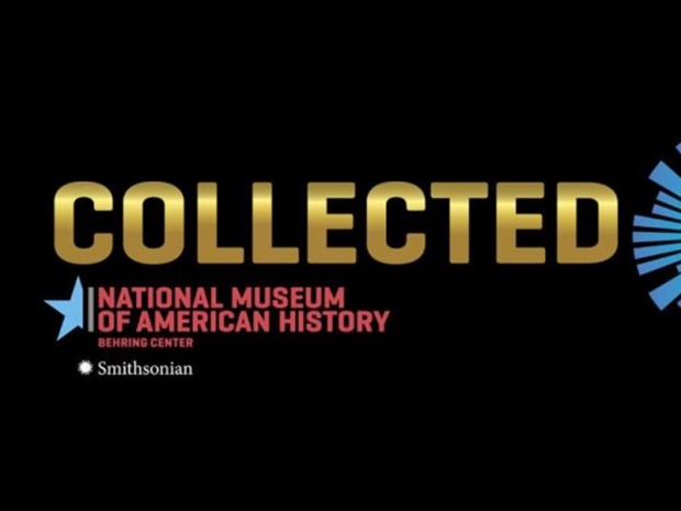 Text logo with gold font against black typeface