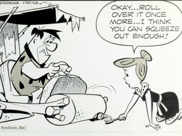 Flintstones Comic Strip 