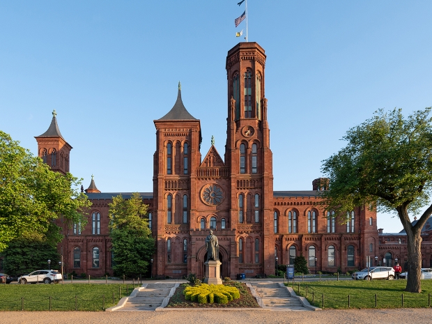 North view of the Smithsonian Castle