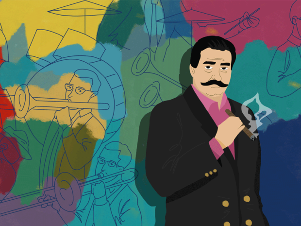 LeRoy Neiman illustration