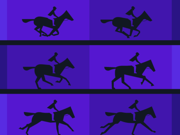 Muybridge motion horses