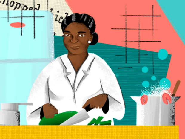 Lena Richard illustration.