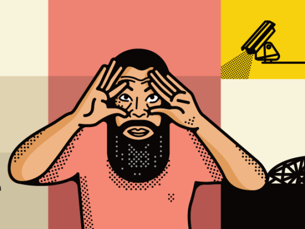 illustration of Ai Wei Wei