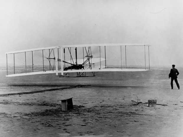 photograph of first flight