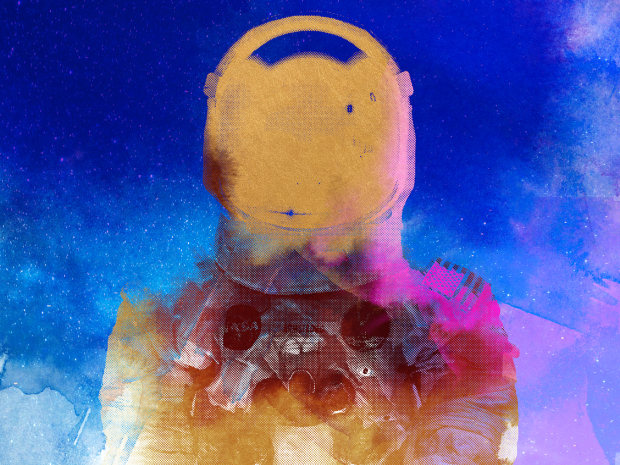 Space Song Concert Poster.