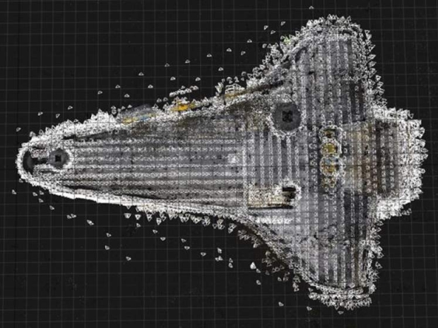 Shuttle data scans.