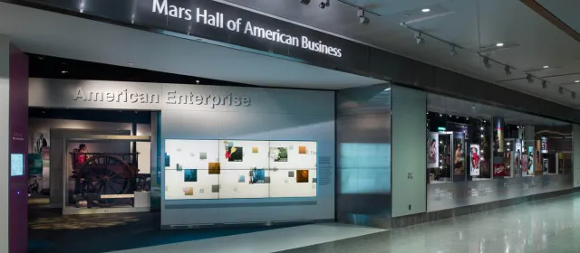 American Enterprise exhibition entrance