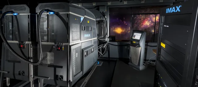 IMAX projection room