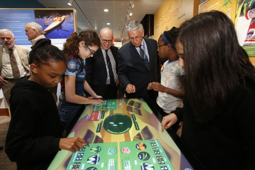 Children at the imagiNATIONS Activity Center