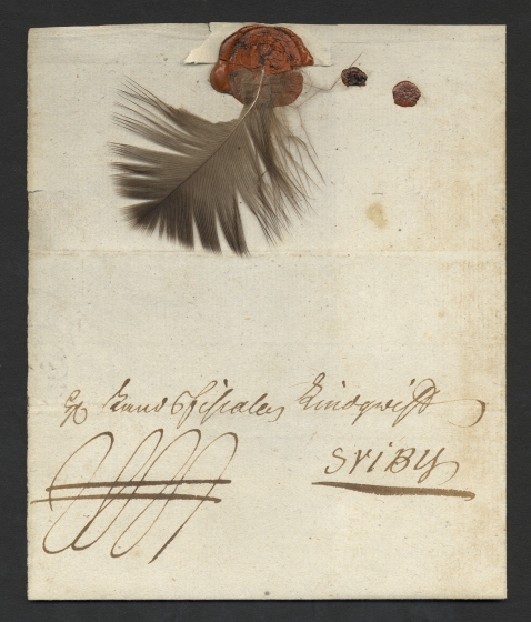 Swedish feather letter