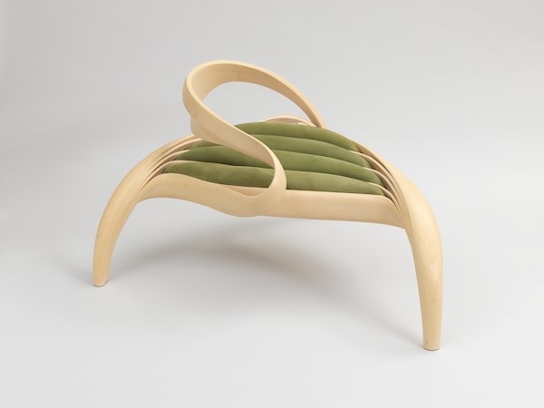 sculptural looking chair