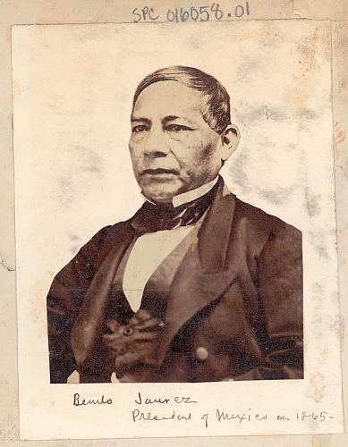portrait of Benito Juarez